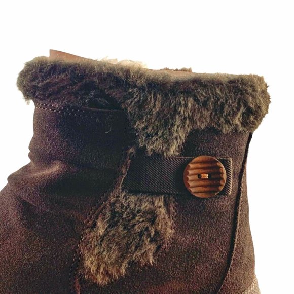 BARETRAPS‎ Cammy Leather Faux Fur Waterproof Bootie - Picture 3 of 9
